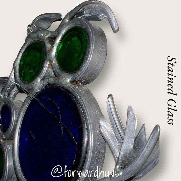 Stained Glass Owl Window Decoration - Picture 6 of 9